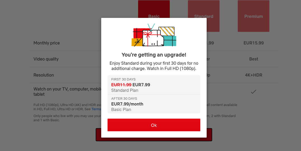 Netflix Paywall