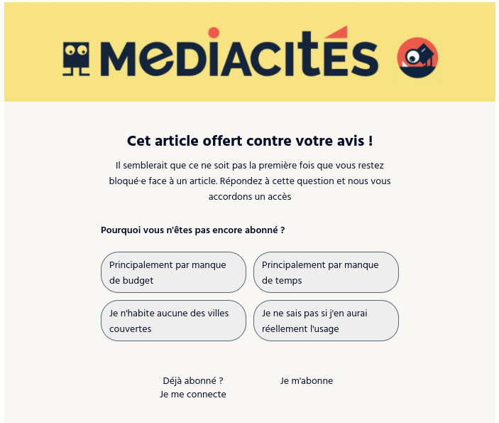 Mediacités Success Story.