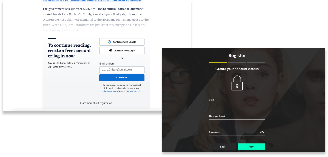 First-Party Data Strategy and Registration Walls