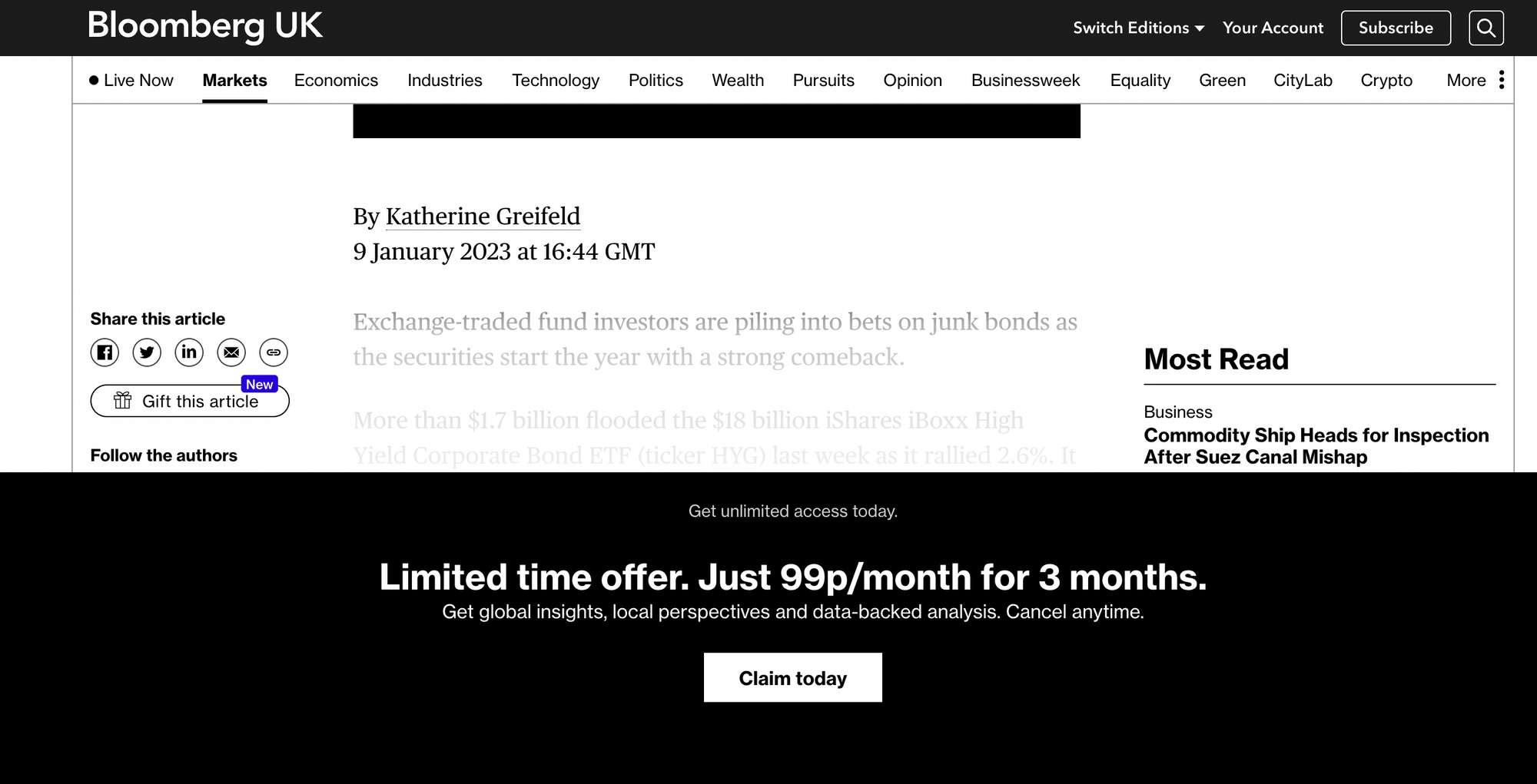 bloomberg paywall example