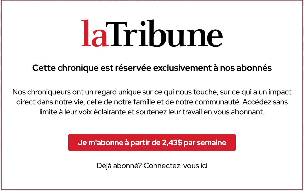 Les coops de l'information paywall