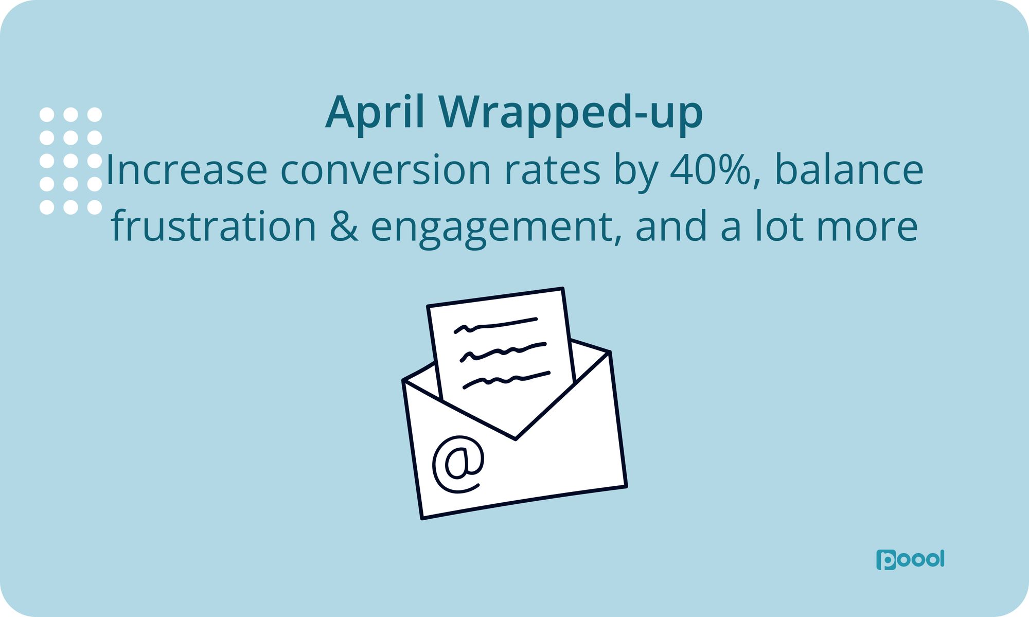 April Wrapped-up