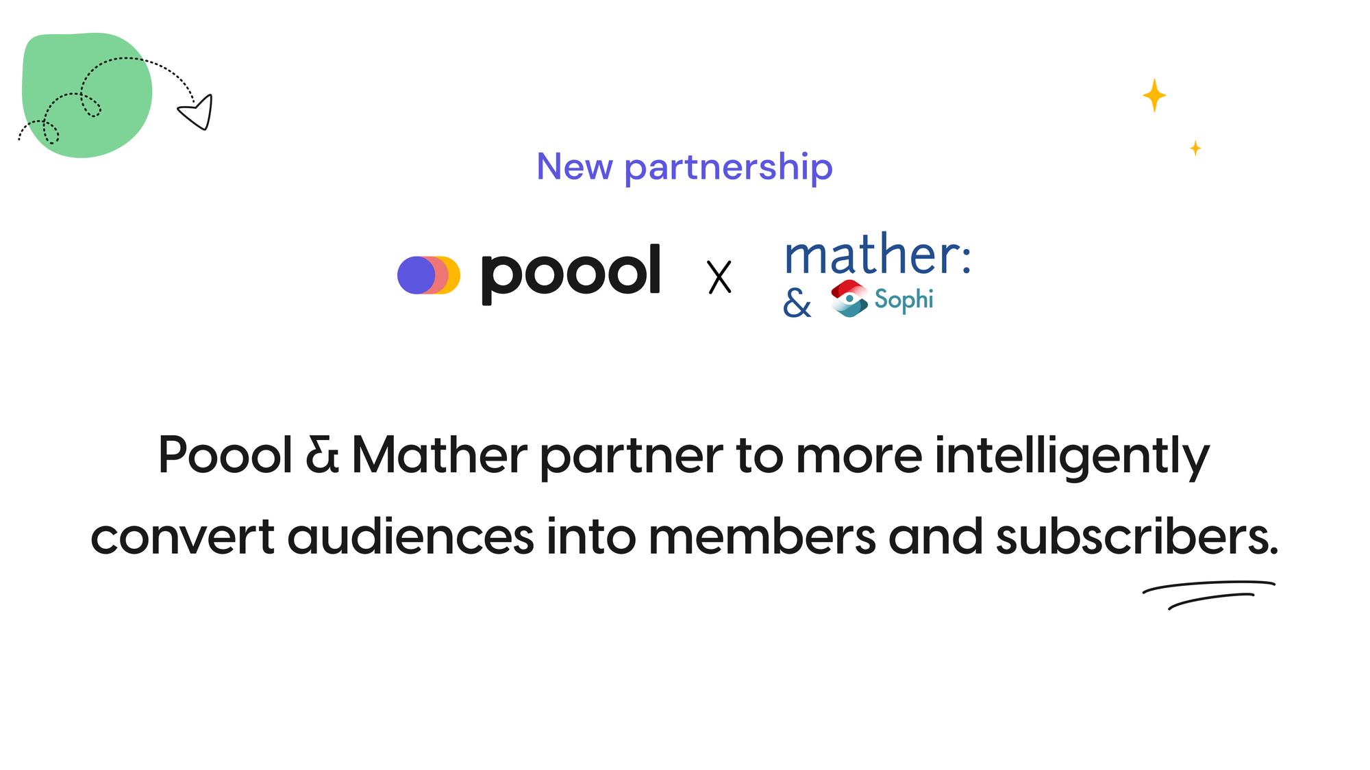 Poool & Mather Economics / Sophi.io partner to maximize audience conversion to subscription & membership