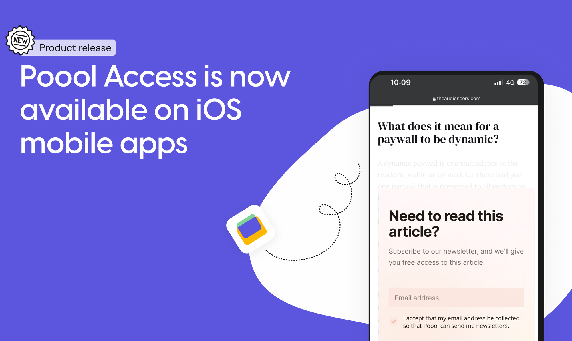 Poool’s dynamic paywall, Access, is now available on iOS mobile apps