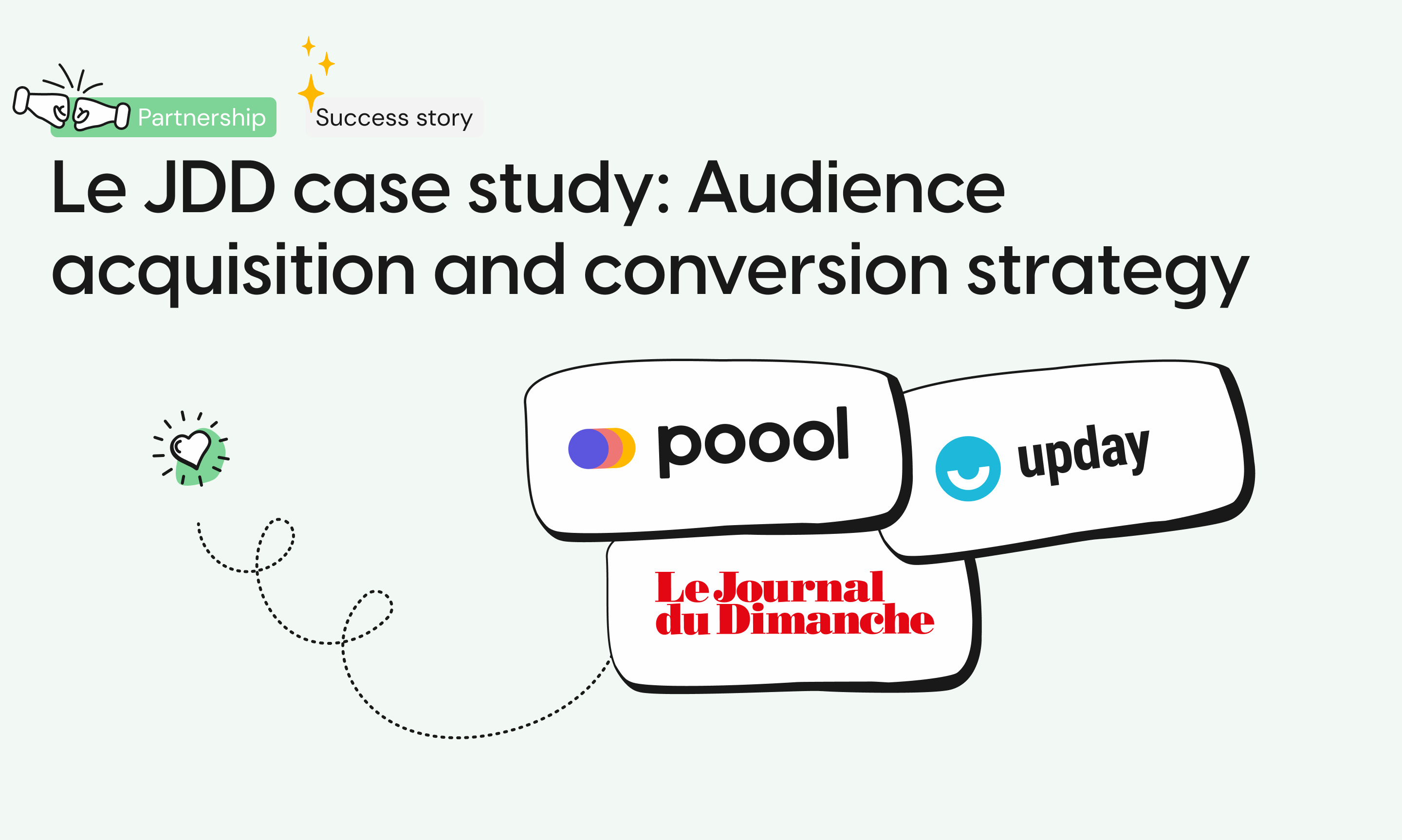 JDD Case Study: Audience Acquisition and Conversion with upday x Poool.