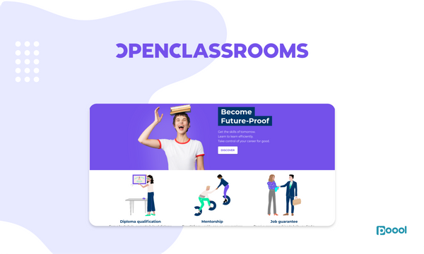 Open Classrooms' Registration Wall: From Content, to Registration to Content | Series.