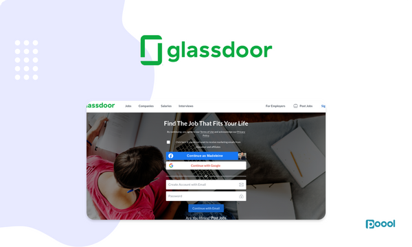 Glassdoor Registration Wall: From Content, to Registration to Content | Series.