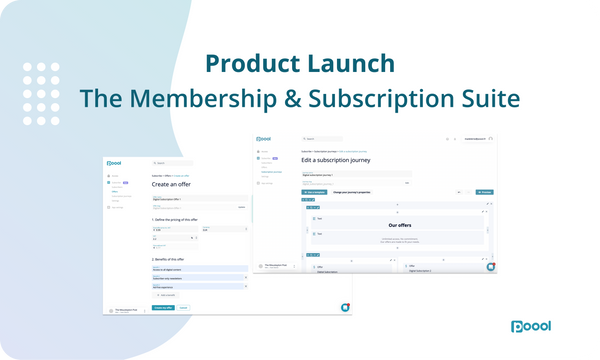 Product launch: The Membership & Subscription Suite